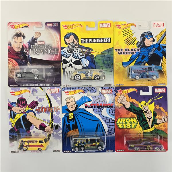 Hot Wheels Marvel Entertainment Lot
