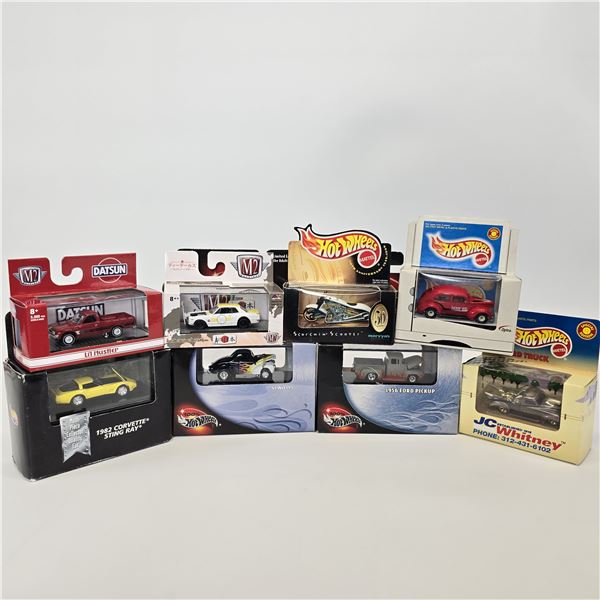 Hot Wheels and M2 Boxed Lot