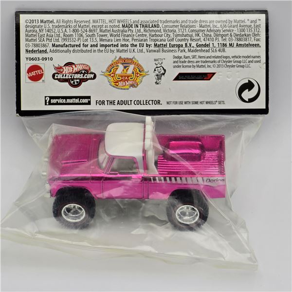 Hot Wheels Convention Pink Party Car