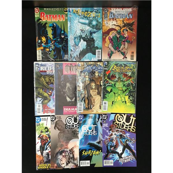 LOT OF 10 COMICS VARIOUS TITLES (DC COMICS)
