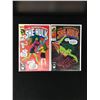 Image 1 : LOT OF 2 THE SENSATIONAL SHE-HULK COMICS (MARVEL COMICS)