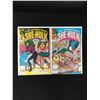 Image 1 : LOT OF 2 THE SENSATIONAL SHE-HULK COMICS (MARVEL COMICS)