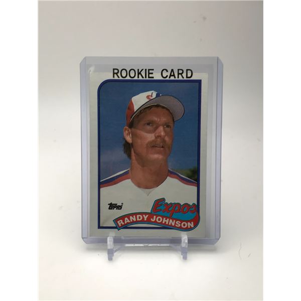 1989 TOPPS RANDY JOHNSON ROOKIE CARD