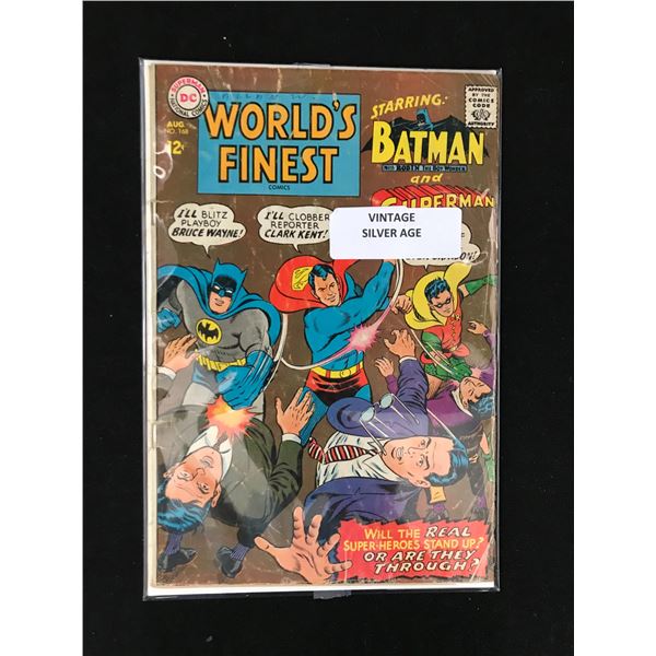 DC COMICS NO.186 WORLD'S FINEST BATMAN