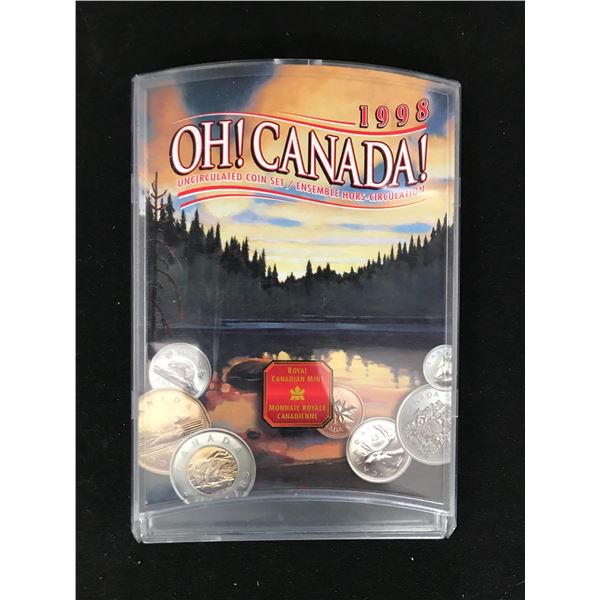 ROYAL CANADIAN MIINT 1998 OH CANADA COIN SET