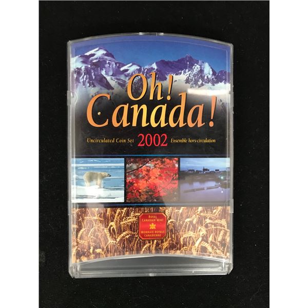 ROYAL CANADIAN MIINT 2002 OH CANADA COIN SET