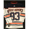 Image 1 : RYAN NUGENT HOPKINS SIGNED EDMONTON OILERS PRO JERSEY (BECKETT COA)