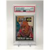 Image 1 : 1984 COLL CHOICE NO.420 MICHAEL JORDAB CHECKLIST SILVER SIG PSA GRADED 8