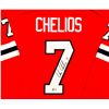 Image 2 : CHRIS CHELIOS SIGNED CHICAGO HOCKEY JERSEY (BECKETT COA)