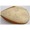 Image 2 : 1977 Oakland Raiders Autographed Football With 40 Signatures Including John Madden Beckett COA