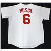 Image 1 : STAN MUSIAL SIGNED ST. LOUIS CARDINALS BASEBALL JERSEY (PSA COA)
