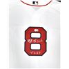 Image 2 : Boston Red Sox Carl Yastrzemski Autographed White Nike Jersey "TC 67" Beckett COA