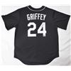 Image 1 : KEN GRIFFEY JR. SIGNED SEATTLE MARINERS BLACK JERSEY (BECKETT COA)