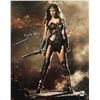 Image 2 : GAL GADOT SIGNED INDEX CARD DISPLAY 18 X 22 (BECKETT COA)