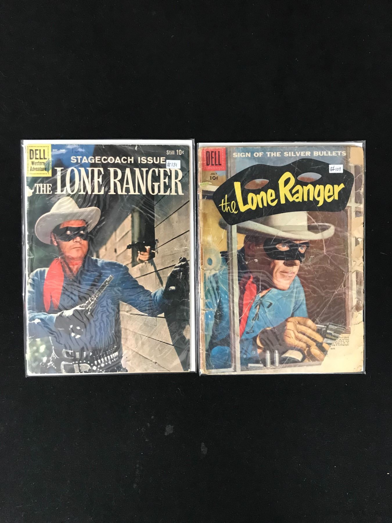 Lone Ranger Comics LOT OF 2 LONE RANGER COMICS (DELL COMICS)
