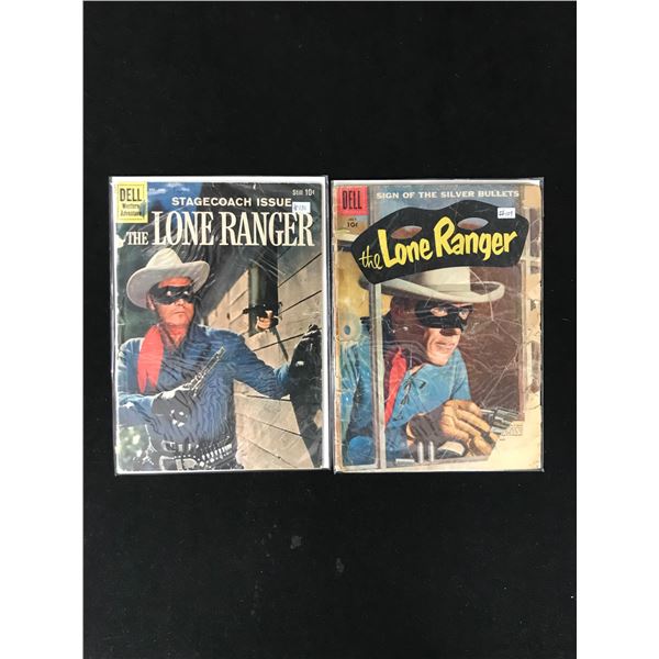 LOT OF 2 LONE RANGER COMICS (DELL COMICS)