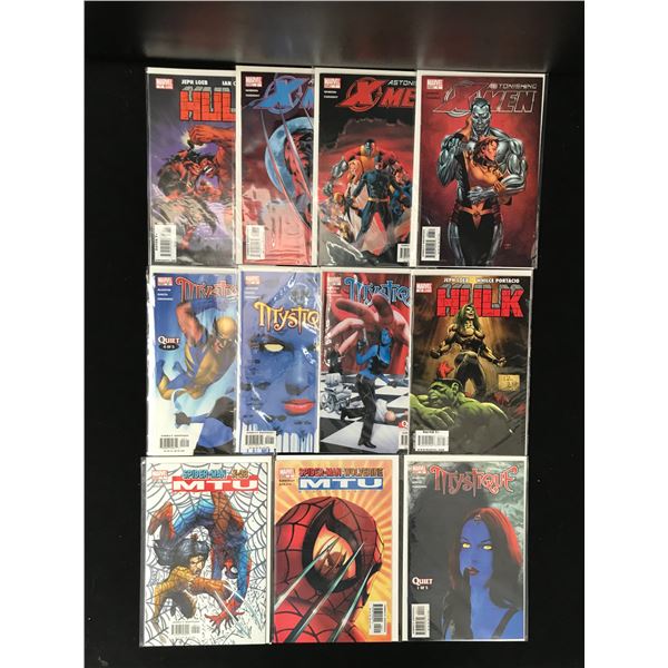 LOT OF 11 COMICS VARIOUS TITLES (MARVEL COMICS)