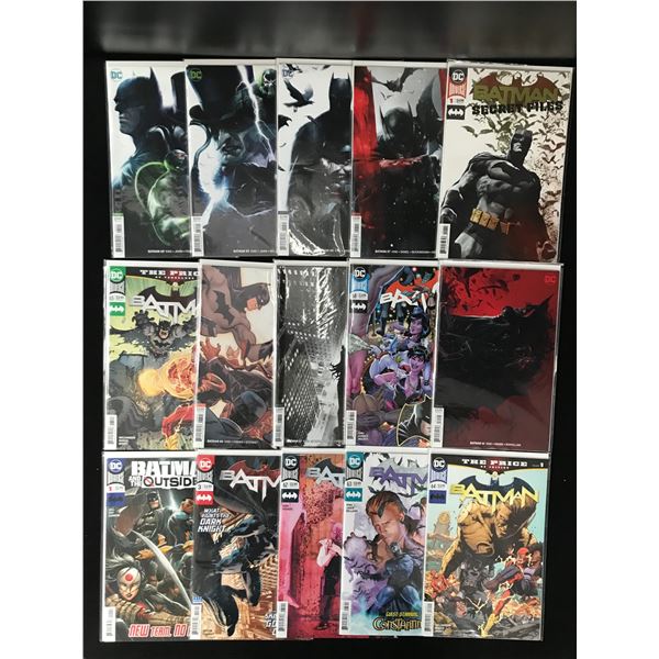 LOT OF 15 BATMAN COMICS (DC COMICS)
