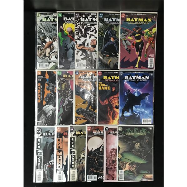 LOT OF 16 BATMAN COMICS (DC COMICS)