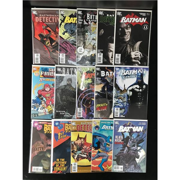 LOT OF 15 BATMAN COMICS (DC COMICS)