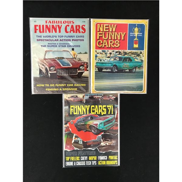 LOT OF 3 VINTAGE CAR MAGAZINES