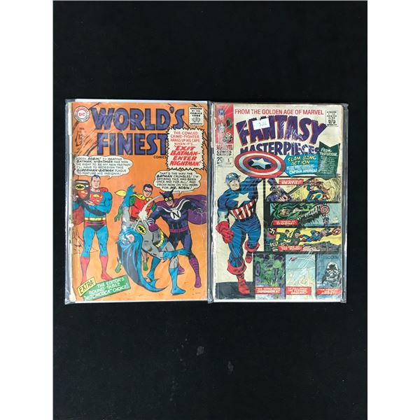 LOT OF 2 COMICS VARIOUS TITLES (MARVEL,DC)
