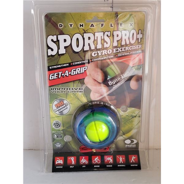 New | Dynaflex Sports Pro+ Gyro Exerciser