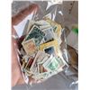 Image 3 : Bag Full of Postage Stamps with Stamp Books Price Guide
