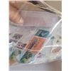 Image 8 : Bag Full of Postage Stamps with Stamp Books Price Guide