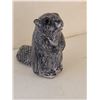 Image 5 : Lot of 2 A Wolfe Originals Scupltures | Fox & Standing Beaver