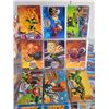Image 2 : Sheets of Marvel Super Heroes Trading Cards+