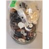 Image 2 : Vintage Mason Jar with Buttons