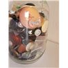 Image 6 : Vintage Mason Jar with Buttons