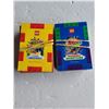 Image 1 : Lot of 2 Bundles of Lego Trading Cards
