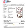 Image 5 : 18.69 ctw Ruby and 5.90 ctw Diamond 14K Yellow Gold Necklace