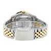 Image 5 : Rolex Mens Two Tone White Roman 3 ctw Channel Set Diamond Bezel Datejust Wristwa