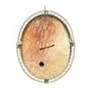 Image 3 : Vintage 14k Gold Carved Shell Cameo & Detailed Filigree Frame Pin Brooch Pendant