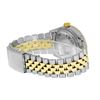 Image 5 : Rolex Mens Two Tone And Stainless Steel Green String And Emerald Datejust Wristw