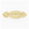 Image 3 : Vintage 18k Gold Multi Prong Agate & Cabochon Coral Modernist Large Brooch Pin