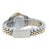 Image 5 : Rolex Ladies Quickset Two Tone Channel Set Diamond Bezel Datejust Wristwatch