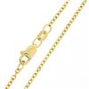 Image 7 : NEW 14K Gold 1.50 ctw Alternating Round Diamond & Ruby Open Heart Pendant w/ Cha