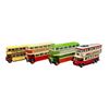 Image 2 : 4 Diecast Double Decker Buses, Corgi, Matchbox, Etc.…