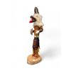 Image 1 : First Nations Hand Carved Dancer With Wolf Mask