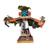 Image 1 : First Nations Hand Carved "The Eagle Kachina" By O Wolpi