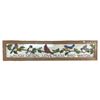 Image 1 : Framed Stain Glass Bird Watch Window