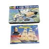 Image 1 : 2 Vintage Model Kits, U.S.S. Constellation And F105D Thunder Chief