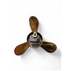 Image 3 : Ships Time Desk Top Propeller Clock