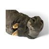 Image 2 : Vintage Metal Sculpture Of Man With Pair Of  Whale Teeth