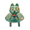 Image 3 : Folk Art Hand Carved Cat Platter