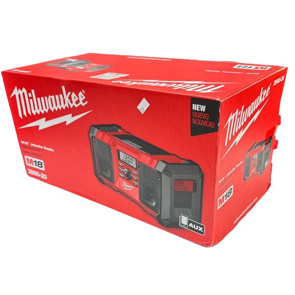 Milwaukee M18 Job Site Radio, Brand New In Box
